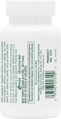 Nature's Plus Super B-50 Vitamin für Energie, Stärkung des Immunsystems & das Nervensystem 50mg 60 veg. Kappen