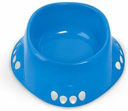 MPS Maya Plastic Bowl Food & Water for Dog & Cat 1lt Multicolour