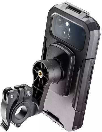 Interphone Quiklox Armor Pro Βάση Κινητού Μοτοσυκλέτας με Θήκη 6.5" για το Τιμόνι