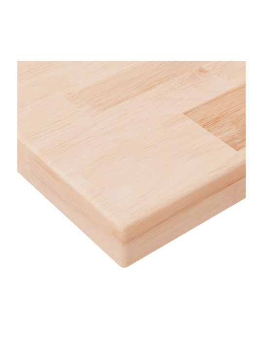 vidaXL Rectangular Bathroom Vanity Unit made of Solid Wood 60x40x2.5cm 342940 1pcs
