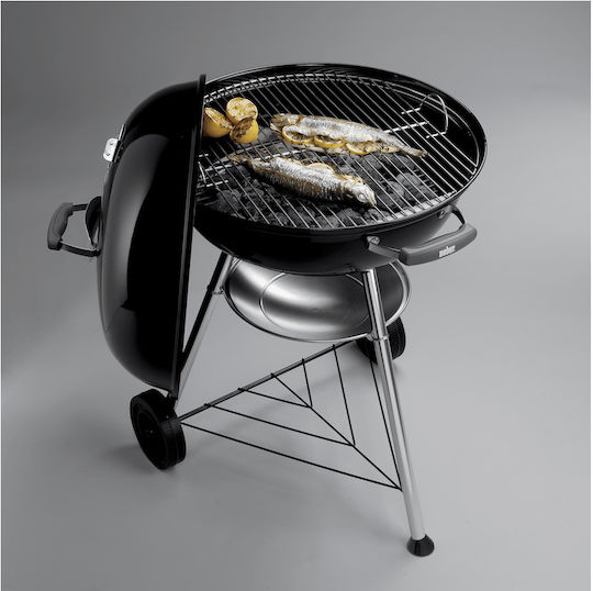 Weber Compact Charcoal Grill Kettle with Lid 57cmx57cm