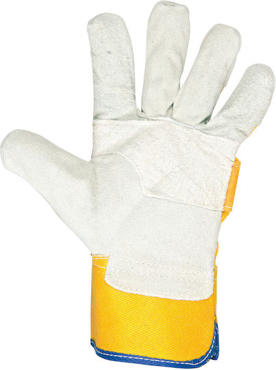 Stenso Gull Evo Leather-Cotton Safety Gloves Multicolour .10