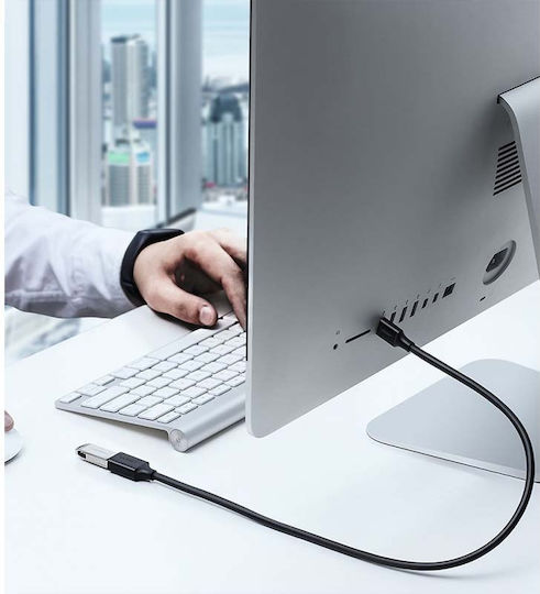 Ugreen USB 3.0 Cablu USB-A - USB-A female Negru 1.5m 30126