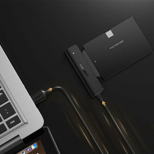 Ugreen 70609 Adaptor USB 3.0 la SATA III Negru