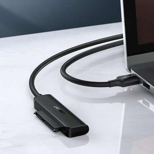 Ugreen 70609 Adaptor USB 3.0 la SATA III Negru