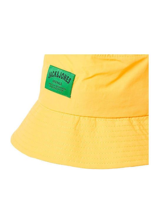 Jack & Jones Herren-Hut Bucket-Stil Gelb