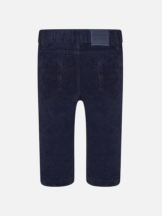 Mayoral Boys Corduroy Trouser Navy Blue