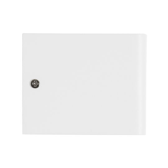 GloboStar Circoa Επιτοίχια Εξωτερική Πλαφονιέρα LED IP44 10W με Θερμό Λευκό Φως Διπλής Δέσμης 20x8x10εκ.