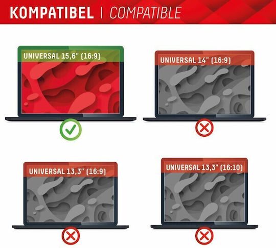 Displex Bildschirm-Filter für Laptop 15.6" 01763