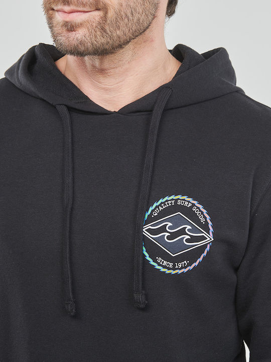 Rotor Diamond Po Sweatshirt mit Kapuze Schwarz