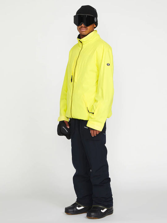 Volcom Quad Angle 2L Tds Men's Ski & Snowboard Jacket Citrus G0452305-CTR
