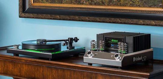 McIntosh MA252 Υβριδικός Ολοκληρωμένος Ενισχυτής Hi-Fi Mono 160W/4Ω 100W/8Ω 17568 Μαύρος
