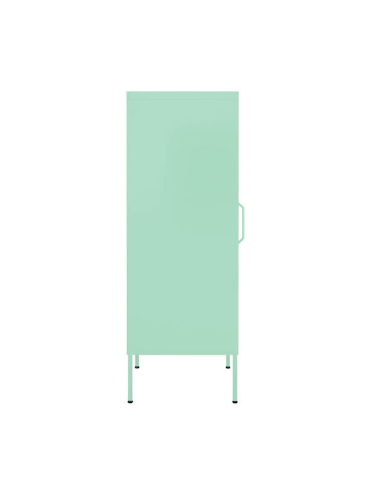 Office Storage Metal Cabinet Mέντα L42.5xW35xH101.5cm