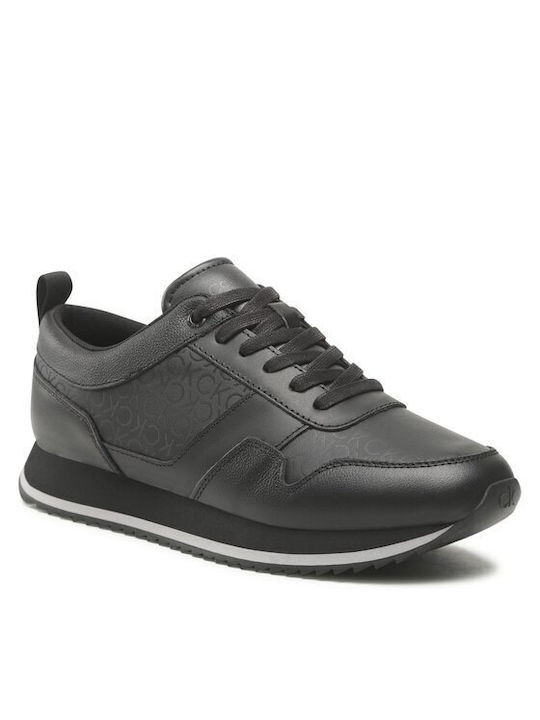 Calvin Klein Lace Up Mono Mix Маратонки Черно