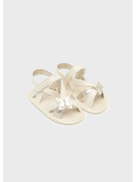 Mayoral Soft Sole Baby Sandals Beige