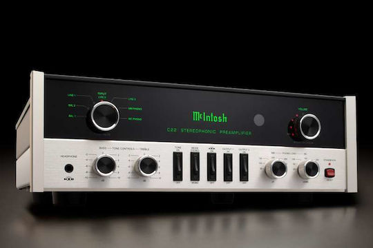 McIntosh C22 Λαμπάτος Προενισχυτής Hi-Fi Stereo 17590 Μαύρος