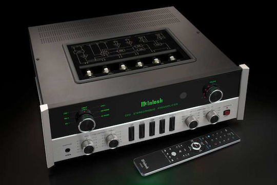 McIntosh C22 Λαμπάτος Προενισχυτής Hi-Fi Stereo 17590 Μαύρος
