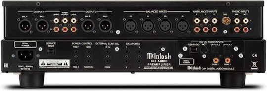 McIntosh C49 Προενισχυτής Hi-Fi Stereo 17596 Μαύρος
