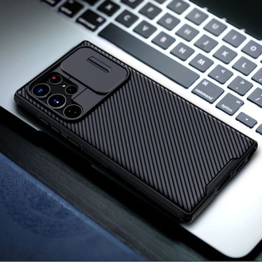 Nillkin Camshield Pro Umschlag Rückseite Kunststoff 0.2mm Schwarz (Galaxy S22 Ultra 5G)