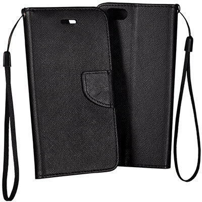 Fancy Wallet Δερματίνης Μαύρο (Redmi 9A / 9AT)