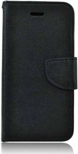 Fancy Wallet Δερματίνης Μαύρο (Redmi 9A / 9AT)