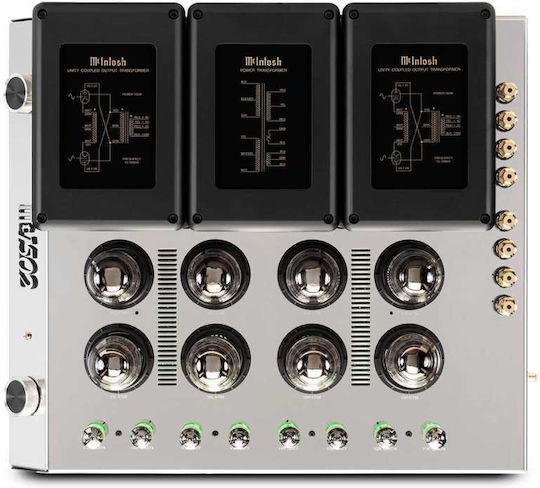 McIntosh MC1502 Тръба Усилвател на мощност Hi-Fi усилвател Stereo 17612 Черен