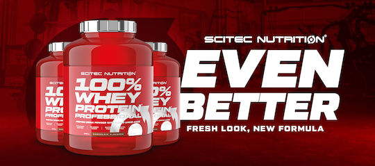 Scitec Nutrition 100% Whey Professional Protein Whey Gluten Free with Flavor Chocolate 2.35kg