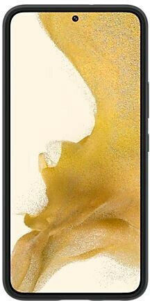 Samsung Silicone Cover Back Cover Σιλικόνης Μαύρο (Galaxy S22 5G)