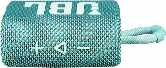 JBL Go 3 Waterproof Bluetooth Speaker 4.2W with Battery Life up to 5 hours Teal