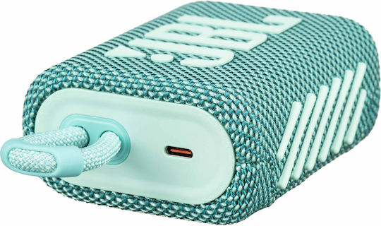 JBL Go 3 Waterproof Bluetooth Speaker 4.2W with Battery Life up to 5 hours Teal