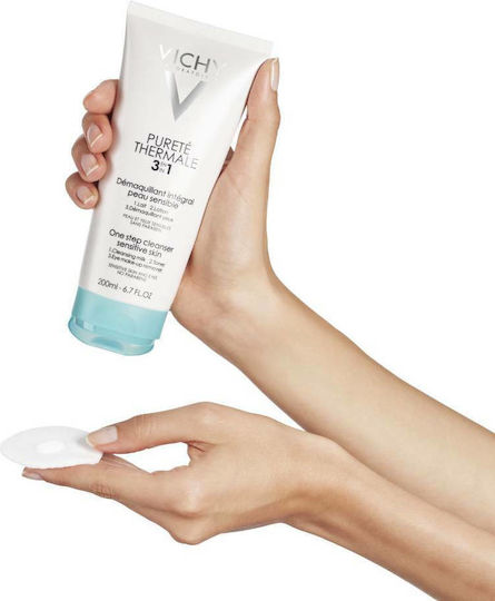 Vichy Purete Thermale 3 in 1 Emulsion Makeup Remover Face & Eyes 200ml