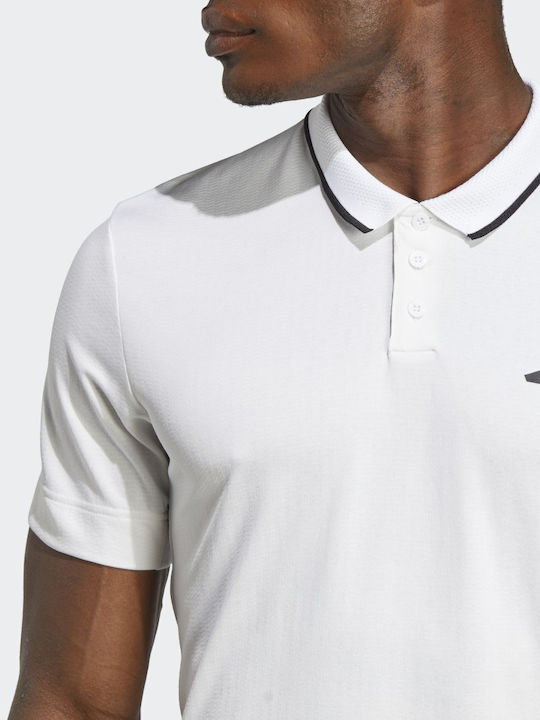 Tennis FreeLift Polo Αθλητικό T-shirt Λευκό