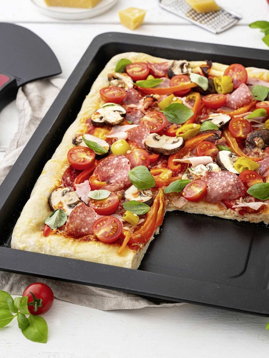 Zenker Backform Pizza Antihaftbeschichtung Spezialländer 42x29cm