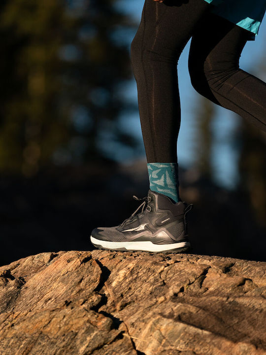 Altra One Peak Mid All-WTHR 2 Γυναικεία Ορειβατικά Μαύρα