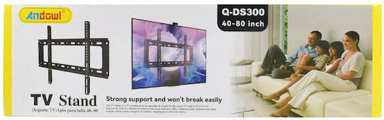 Andowl Q-DS300 Q-DS300 Wall TV Mount up to 80"