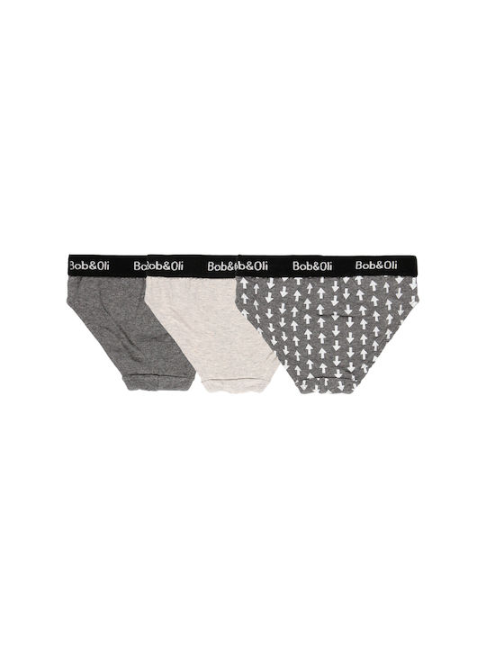 Boboli Kids Set with Briefs Gray 3pcs