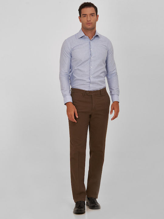 Modern Fit Kaiserhoff Brown Monochrome Evening Chinos, ALL DAY, BUSINESS