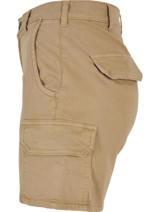 TB3431 Women's High-waisted Shorts Beige