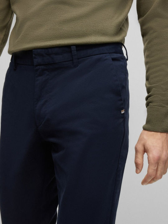 Kaito1 Παντελόνι Chino Ελαστικό σε Slim Εφαρμογή Navy Μπλε