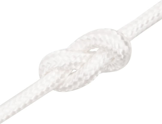 vidaXL Rope Knitted 8mm White