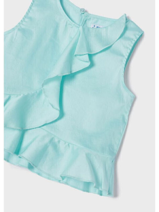 Kids' Set with Pants Summer 2pcs Light Blue