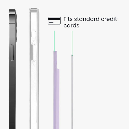 KWmobile MagSafe Θήκη Καρτών 12 Series / iPhone 13 Series / iPhone 14 Series Light Lavender