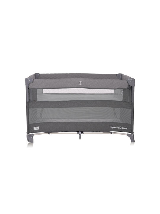 Lorelli Up & Down Playpen 2 Levels Gray 125x65cm