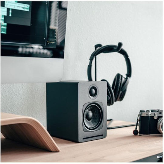 Audioengine A1-MR Αυτοενισχυόμενα Ηχεία με Wi-Fi & Bluetooth 60W (Ζεύγος) Μαύρα