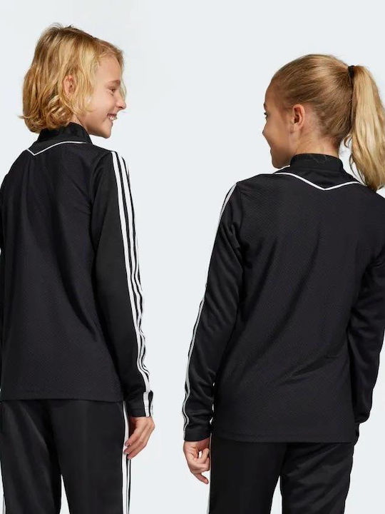 Athletic Kids Cardigan Black Tiro 23 League