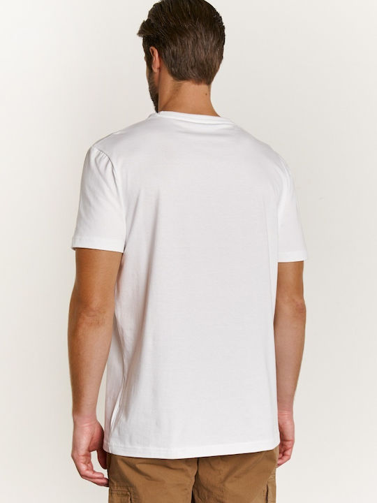 Edward Jeans Men's Short Sleeve T-shirt White