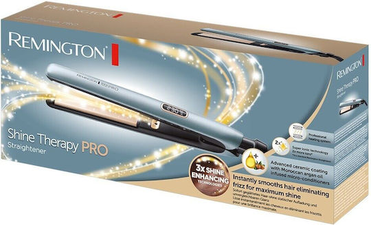 Remington Shine Therapy Pro S9300 Πρέσα Μαλλιών με Κεραμικές Πλάκες Ionic
