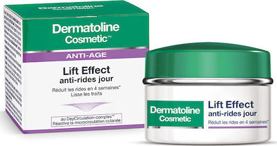 Dermatoline Cosmetic Lift Effect Jour Αnti-aging Day Cream Suitable for All Skin Types with Hyaluronic Acid 50ml