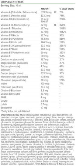 Natural Vitamins Premium Teen Multivitamin Πολυβιταμίνη για Ενίσχυση του Ανοσοποιητικού, τα Μαλλιά & τα Νύχια Πορτοκάλι 500ml