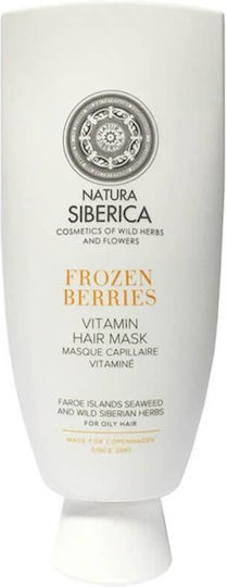 Natura Siberica Frozen Berries Vitamin Μάσκα Μαλλιών για Επανόρθωση 200ml